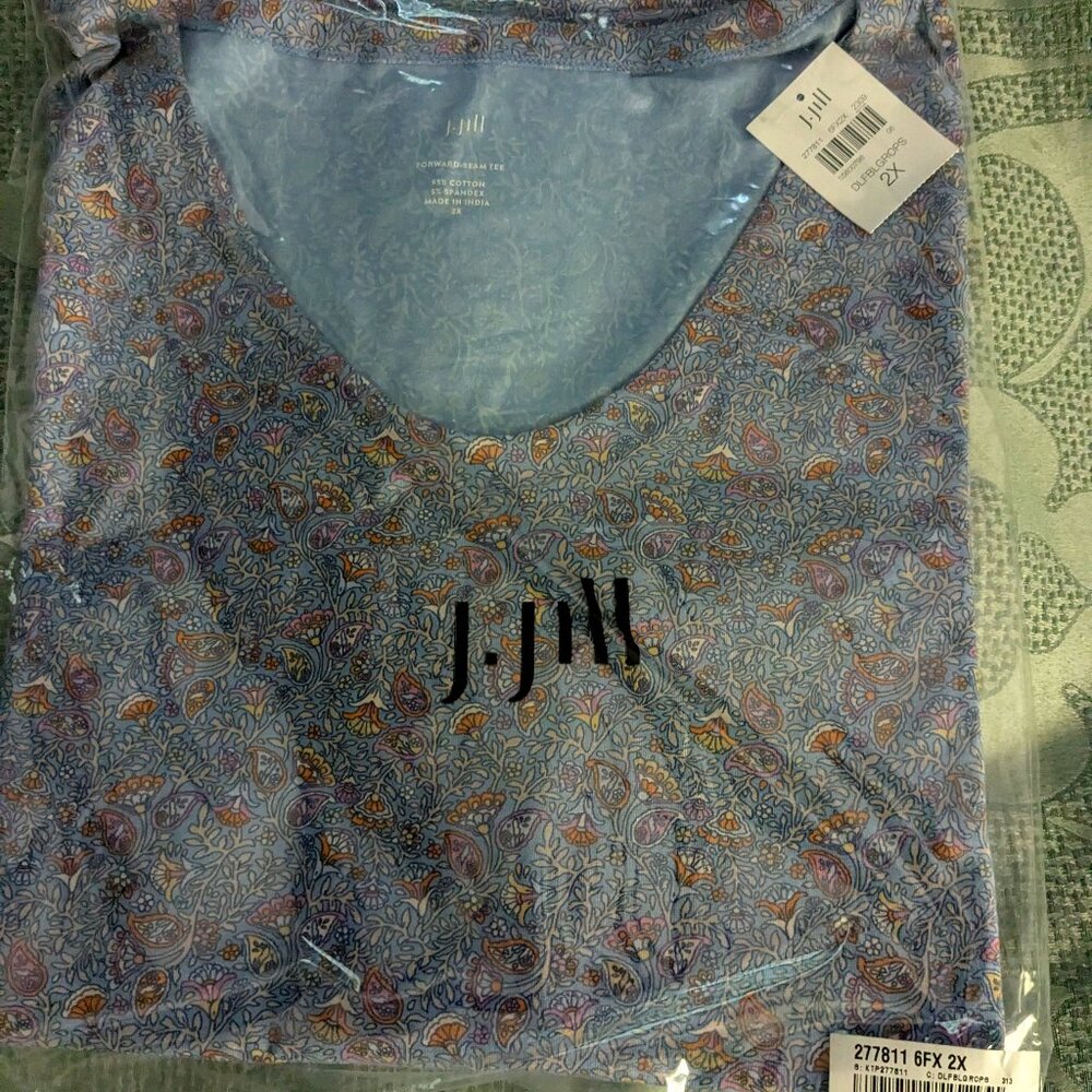 J. Jill Women's U-shaped Tunic Top